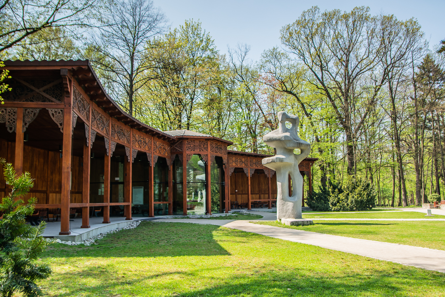 Park Zdrojowy nieopodal Naszego Hotelu